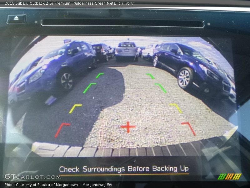Wilderness Green Metallic / Ivory 2018 Subaru Outback 2.5i Premium