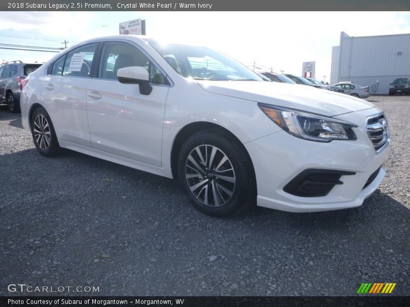 Crystal White Pearl / Warm Ivory 2018 Subaru Legacy 2.5i Premium