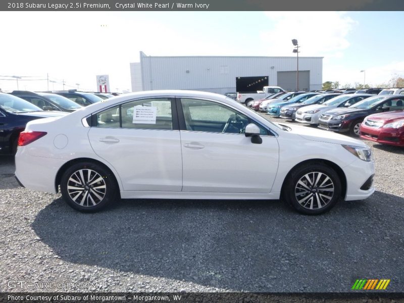 Crystal White Pearl / Warm Ivory 2018 Subaru Legacy 2.5i Premium