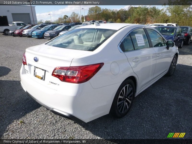 Crystal White Pearl / Warm Ivory 2018 Subaru Legacy 2.5i Premium