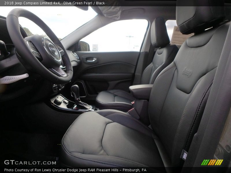 Olive Green Pearl / Black 2018 Jeep Compass Limited 4x4