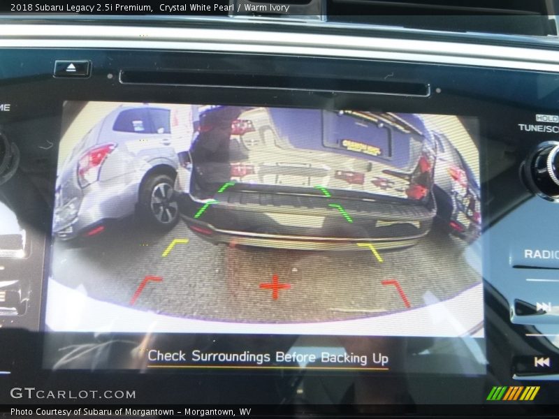 Crystal White Pearl / Warm Ivory 2018 Subaru Legacy 2.5i Premium