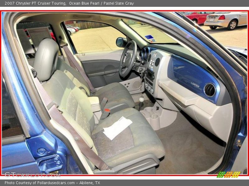 Ocean Blue Pearl / Pastel Slate Gray 2007 Chrysler PT Cruiser Touring