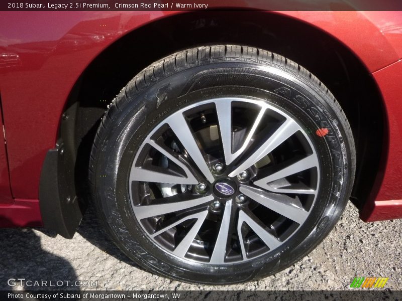 Crimson Red Pearl / Warm Ivory 2018 Subaru Legacy 2.5i Premium