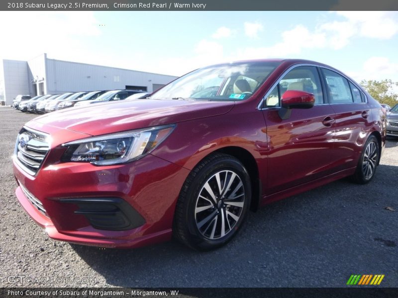 Crimson Red Pearl / Warm Ivory 2018 Subaru Legacy 2.5i Premium