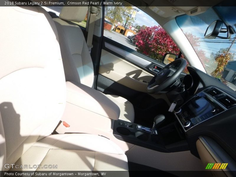Crimson Red Pearl / Warm Ivory 2018 Subaru Legacy 2.5i Premium
