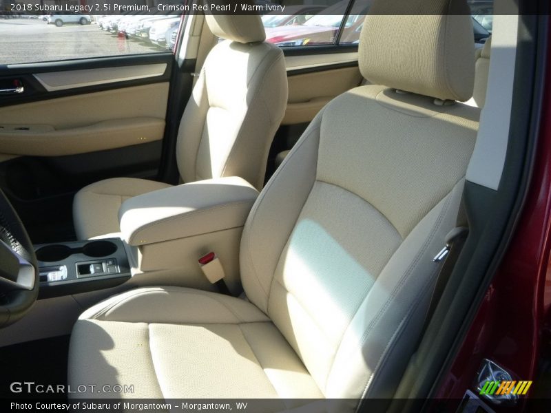 Crimson Red Pearl / Warm Ivory 2018 Subaru Legacy 2.5i Premium