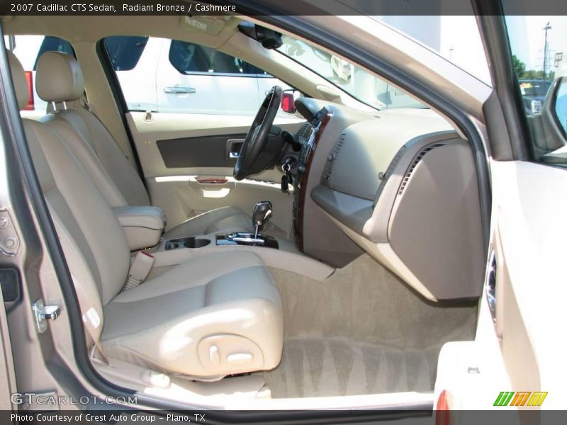 Radiant Bronze / Cashmere 2007 Cadillac CTS Sedan