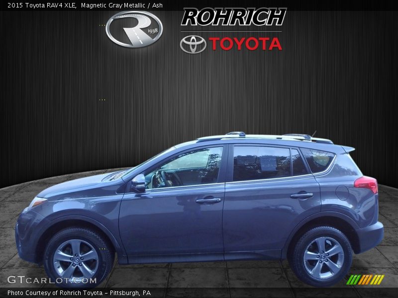 Magnetic Gray Metallic / Ash 2015 Toyota RAV4 XLE