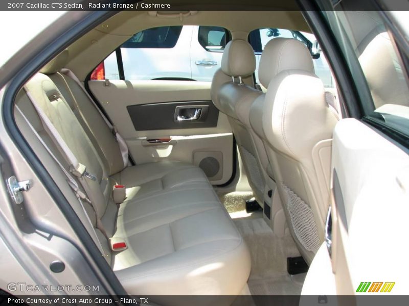 Radiant Bronze / Cashmere 2007 Cadillac CTS Sedan
