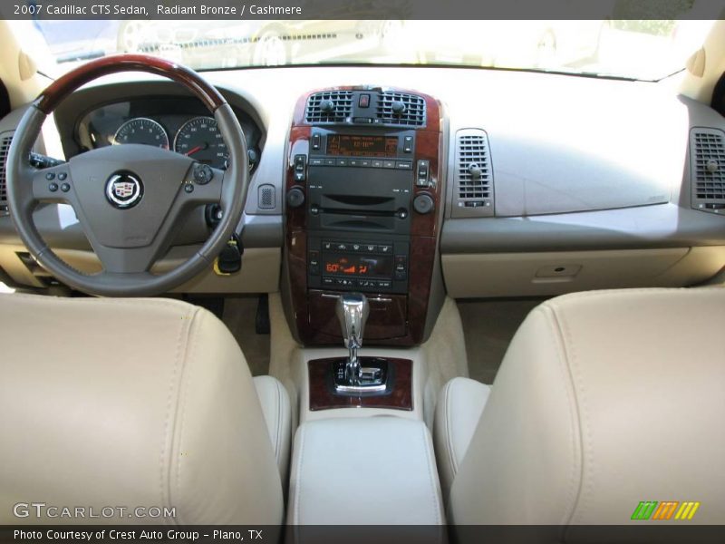 Radiant Bronze / Cashmere 2007 Cadillac CTS Sedan