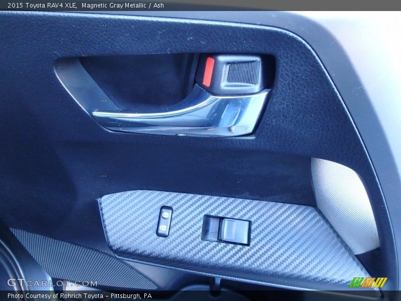 Magnetic Gray Metallic / Ash 2015 Toyota RAV4 XLE