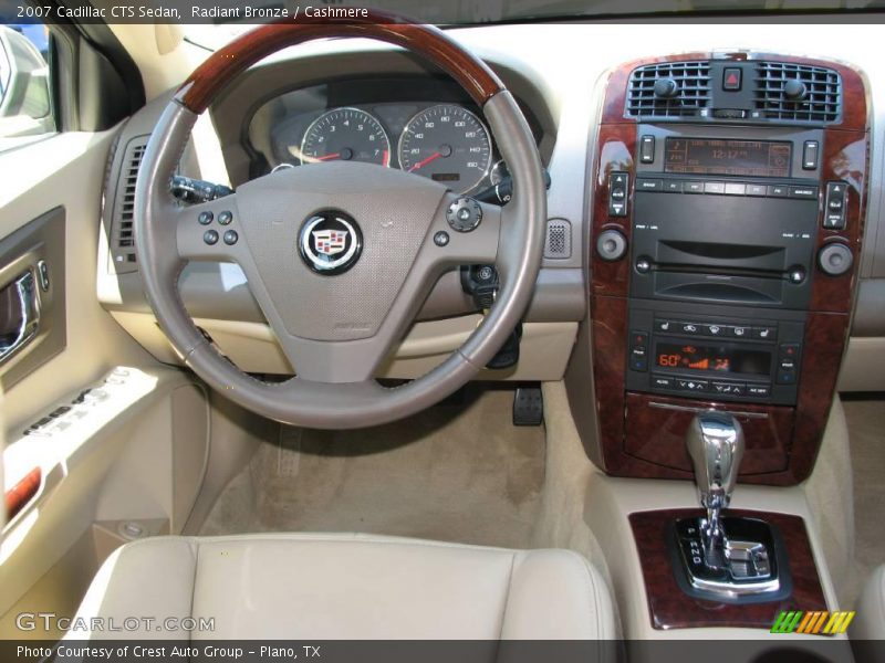 Radiant Bronze / Cashmere 2007 Cadillac CTS Sedan