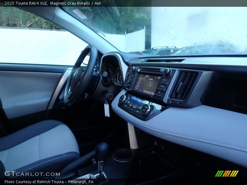 Magnetic Gray Metallic / Ash 2015 Toyota RAV4 XLE