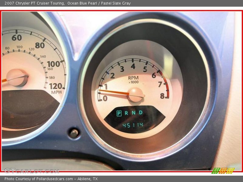 Ocean Blue Pearl / Pastel Slate Gray 2007 Chrysler PT Cruiser Touring