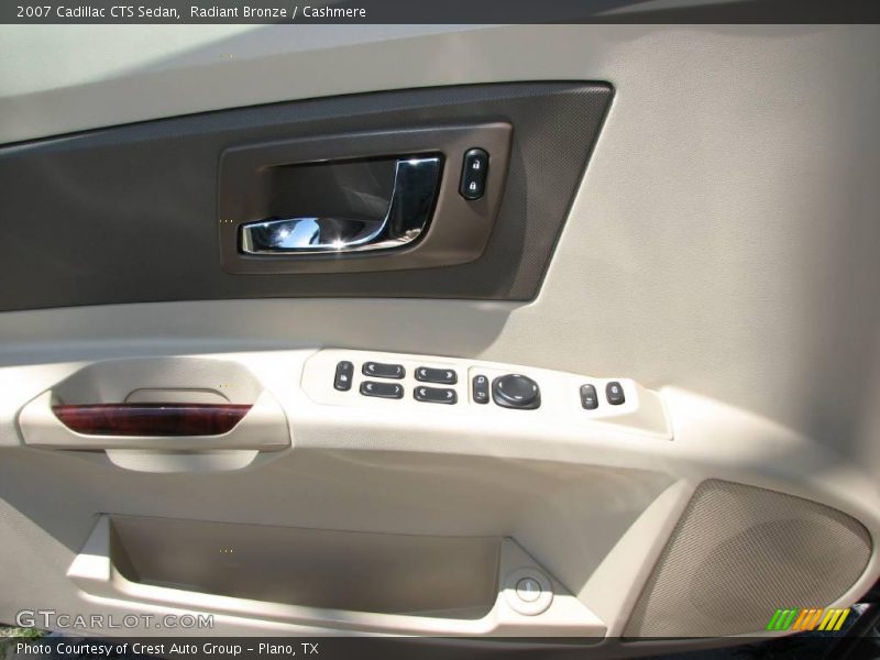 Radiant Bronze / Cashmere 2007 Cadillac CTS Sedan
