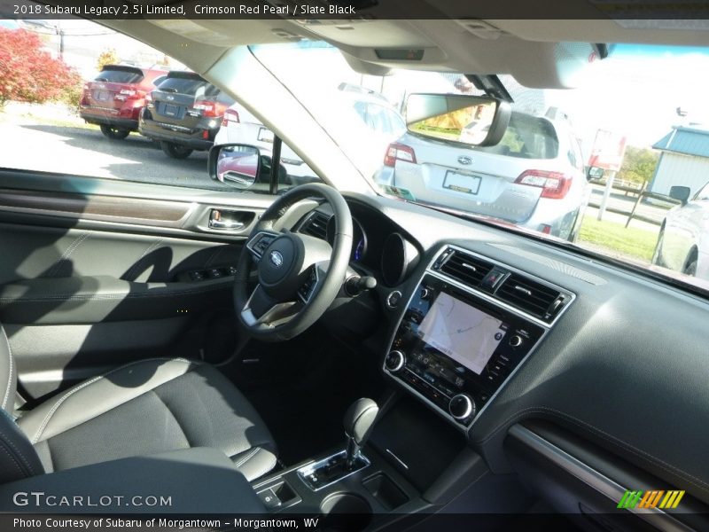 Crimson Red Pearl / Slate Black 2018 Subaru Legacy 2.5i Limited