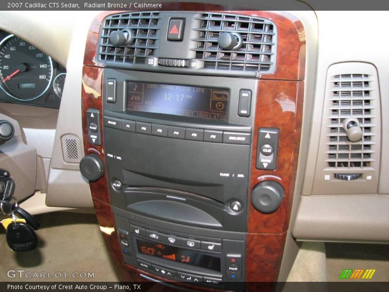 Radiant Bronze / Cashmere 2007 Cadillac CTS Sedan
