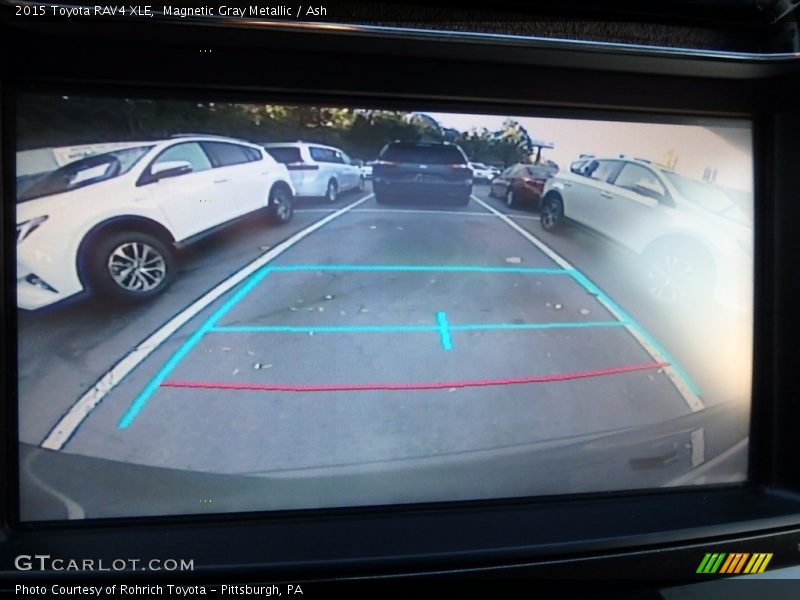 Magnetic Gray Metallic / Ash 2015 Toyota RAV4 XLE