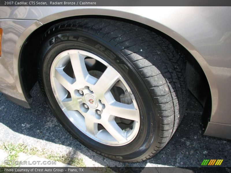 Radiant Bronze / Cashmere 2007 Cadillac CTS Sedan