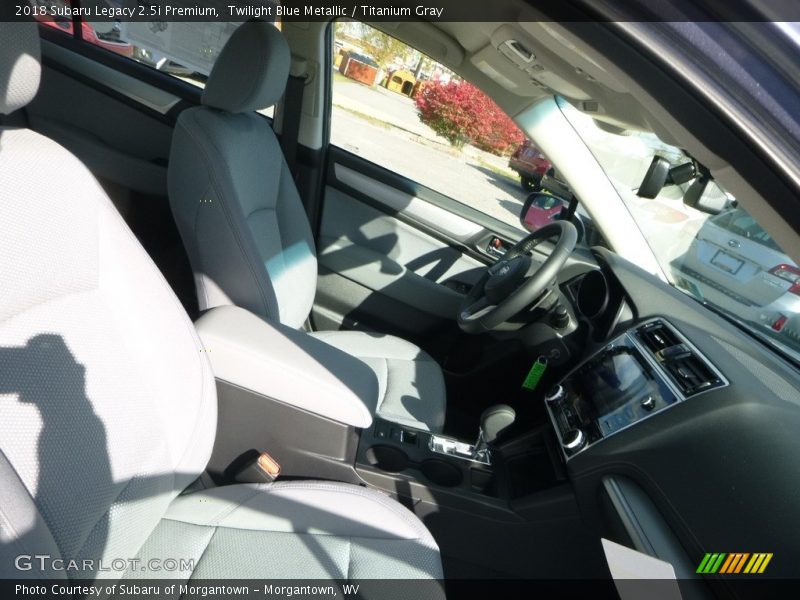 Twilight Blue Metallic / Titanium Gray 2018 Subaru Legacy 2.5i Premium