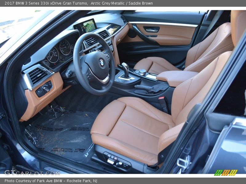 Saddle Brown Interior - 2017 3 Series 330i xDrive Gran Turismo 