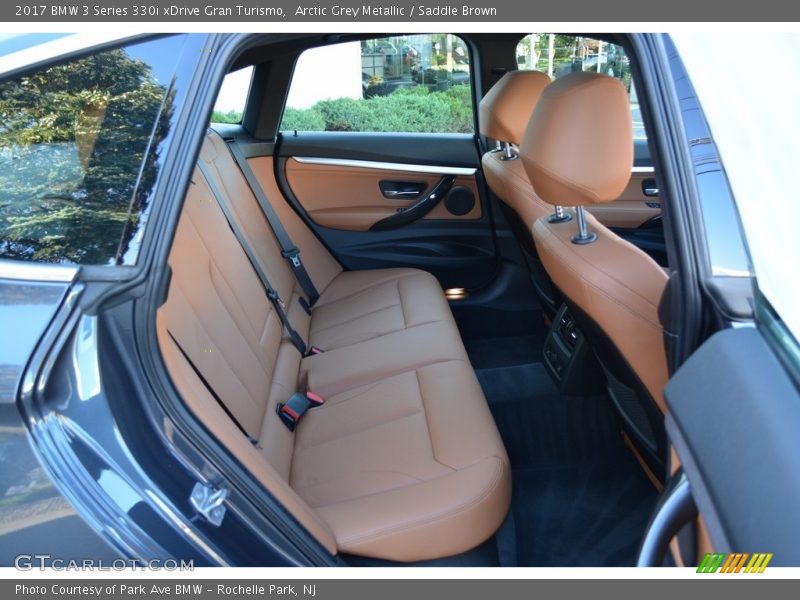 Rear Seat of 2017 3 Series 330i xDrive Gran Turismo