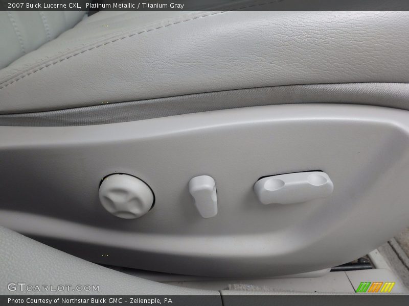 Platinum Metallic / Titanium Gray 2007 Buick Lucerne CXL