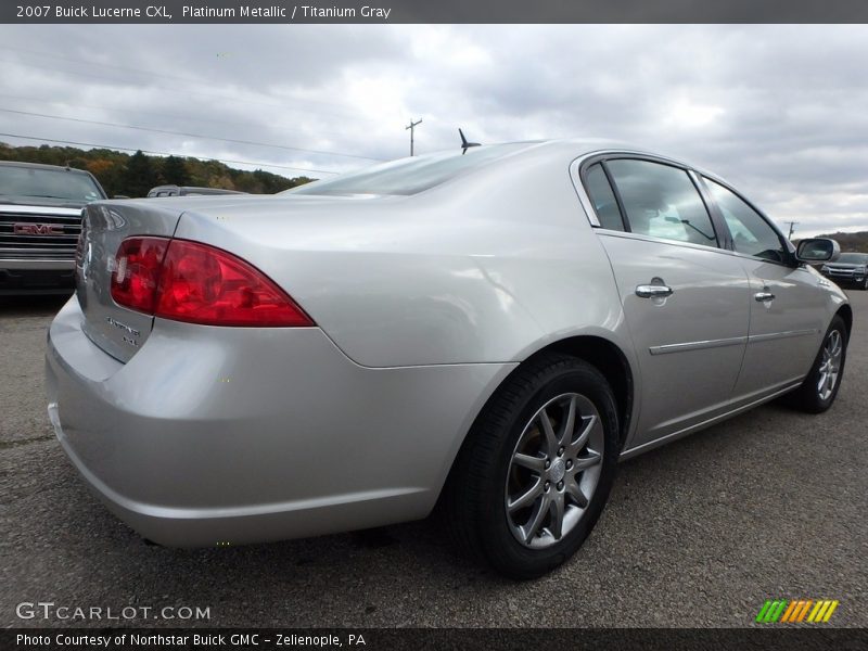 Platinum Metallic / Titanium Gray 2007 Buick Lucerne CXL