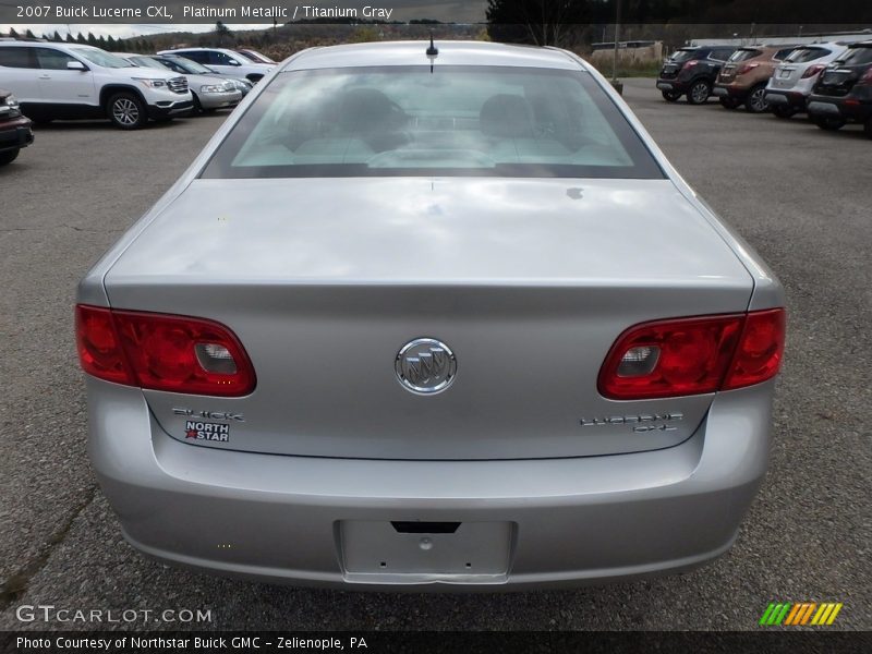 Platinum Metallic / Titanium Gray 2007 Buick Lucerne CXL