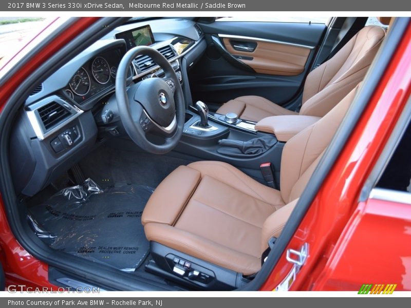 Front Seat of 2017 3 Series 330i xDrive Sedan