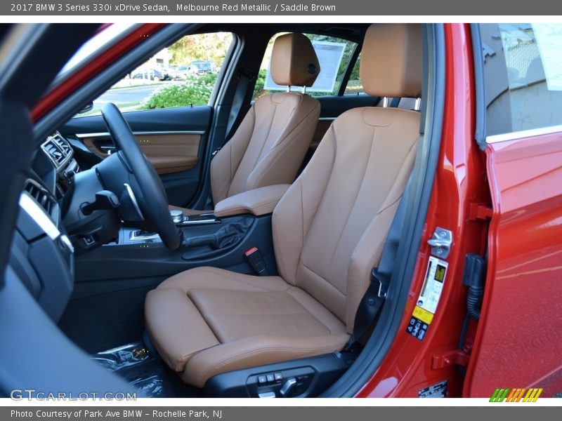 Front Seat of 2017 3 Series 330i xDrive Sedan