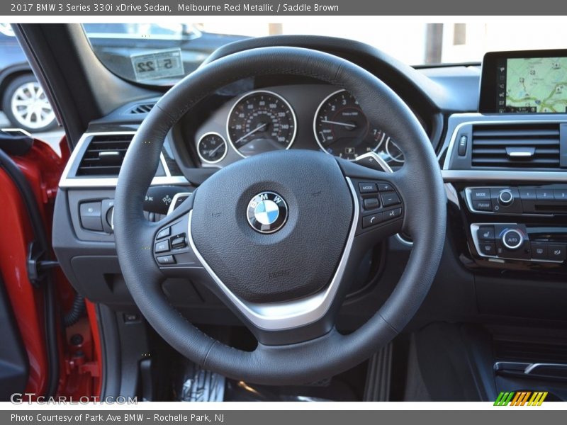  2017 3 Series 330i xDrive Sedan Steering Wheel