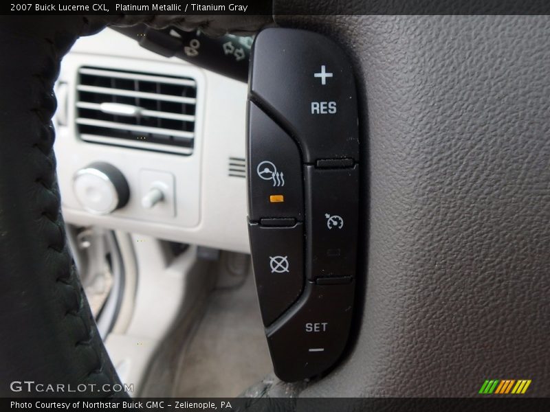 Platinum Metallic / Titanium Gray 2007 Buick Lucerne CXL