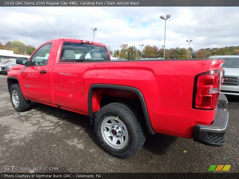 Cardinal Red / Dark Ash/Jet Black 2018 GMC Sierra 1500 Regular Cab 4WD