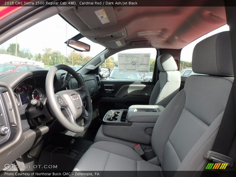  2018 Sierra 1500 Regular Cab 4WD Dark Ash/Jet Black Interior