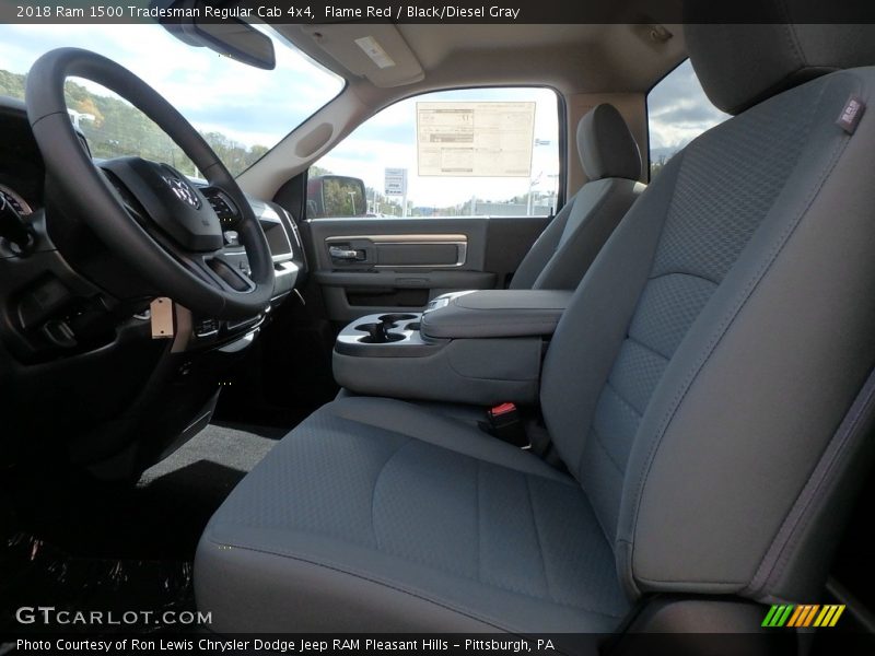 Flame Red / Black/Diesel Gray 2018 Ram 1500 Tradesman Regular Cab 4x4