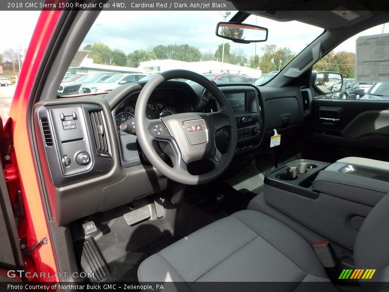 Front Seat of 2018 Sierra 1500 Regular Cab 4WD