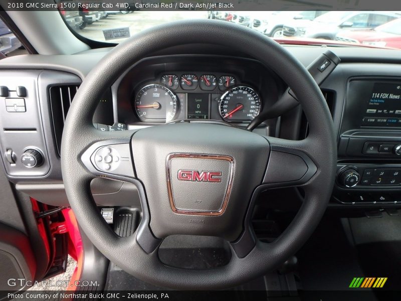 Cardinal Red / Dark Ash/Jet Black 2018 GMC Sierra 1500 Regular Cab 4WD