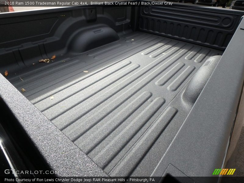 Brilliant Black Crystal Pearl / Black/Diesel Gray 2018 Ram 1500 Tradesman Regular Cab 4x4