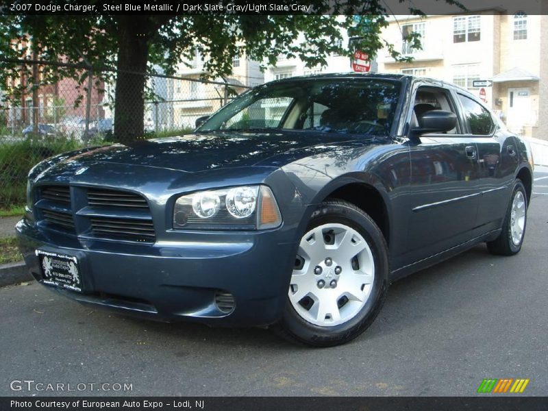 Steel Blue Metallic / Dark Slate Gray/Light Slate Gray 2007 Dodge Charger