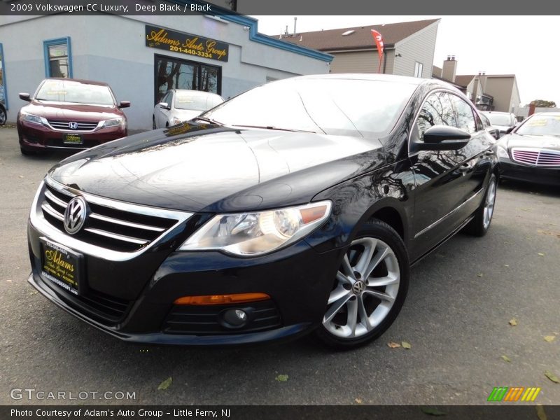 Deep Black / Black 2009 Volkswagen CC Luxury