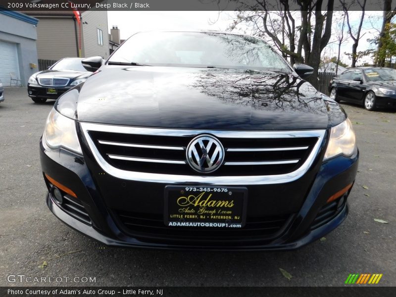 Deep Black / Black 2009 Volkswagen CC Luxury
