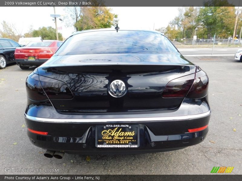 Deep Black / Black 2009 Volkswagen CC Luxury