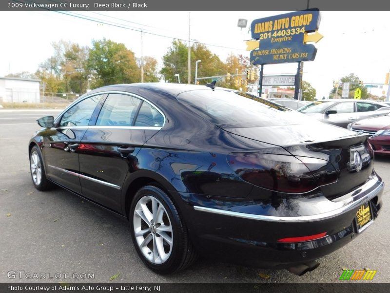 Deep Black / Black 2009 Volkswagen CC Luxury