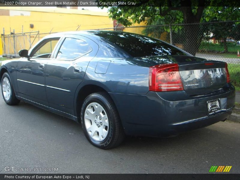 Steel Blue Metallic / Dark Slate Gray/Light Slate Gray 2007 Dodge Charger