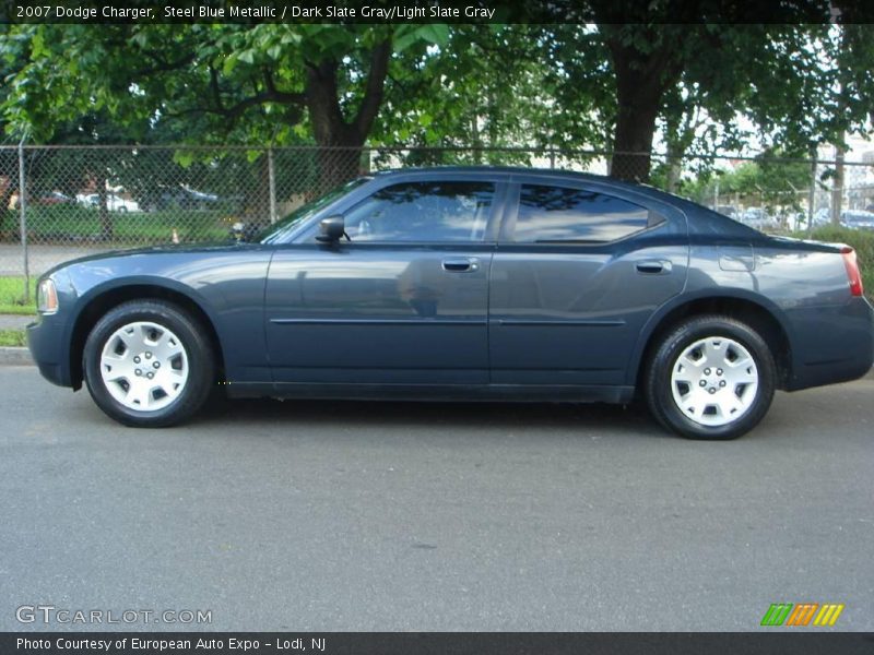 Steel Blue Metallic / Dark Slate Gray/Light Slate Gray 2007 Dodge Charger
