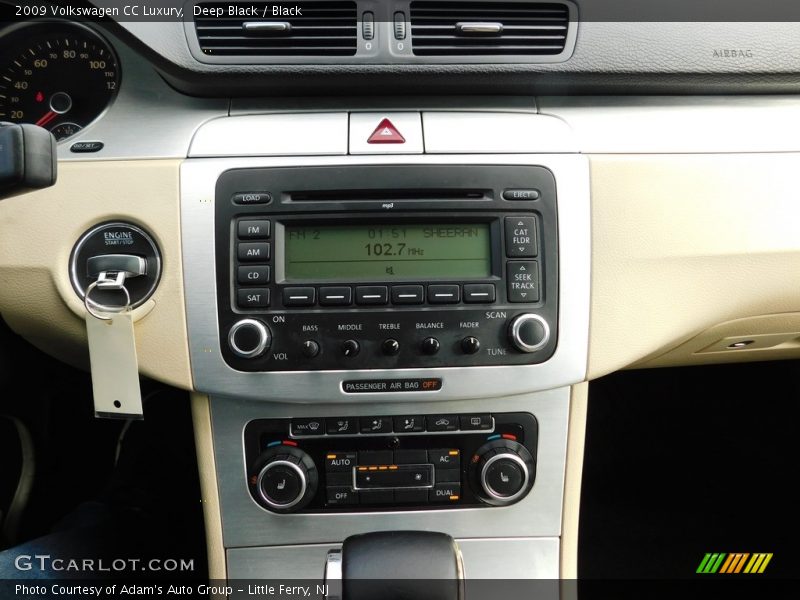 Deep Black / Black 2009 Volkswagen CC Luxury