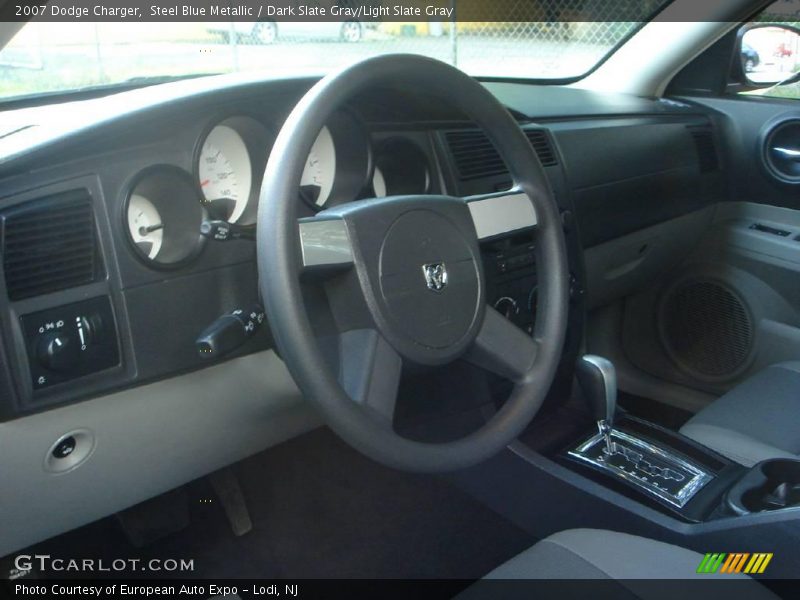 Steel Blue Metallic / Dark Slate Gray/Light Slate Gray 2007 Dodge Charger
