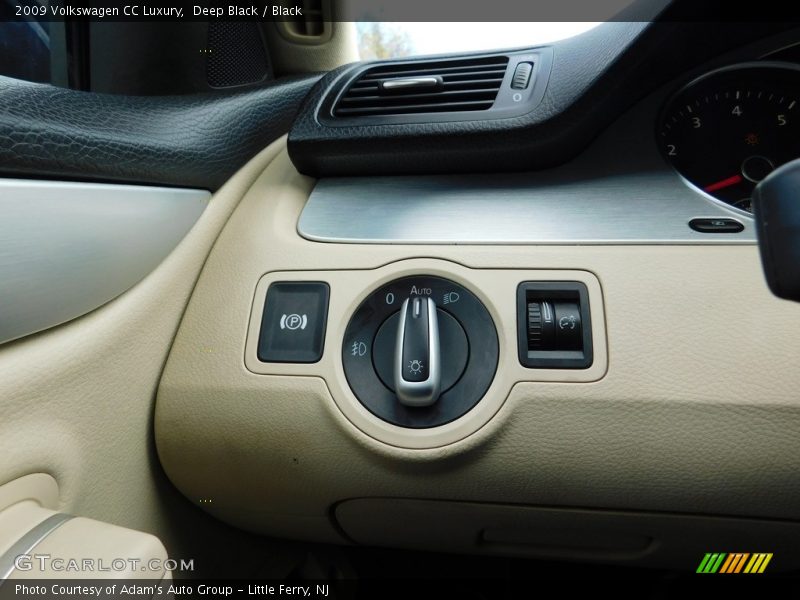 Deep Black / Black 2009 Volkswagen CC Luxury